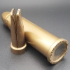 1950 Golden Plastic Bullet Telescope and Bid Call